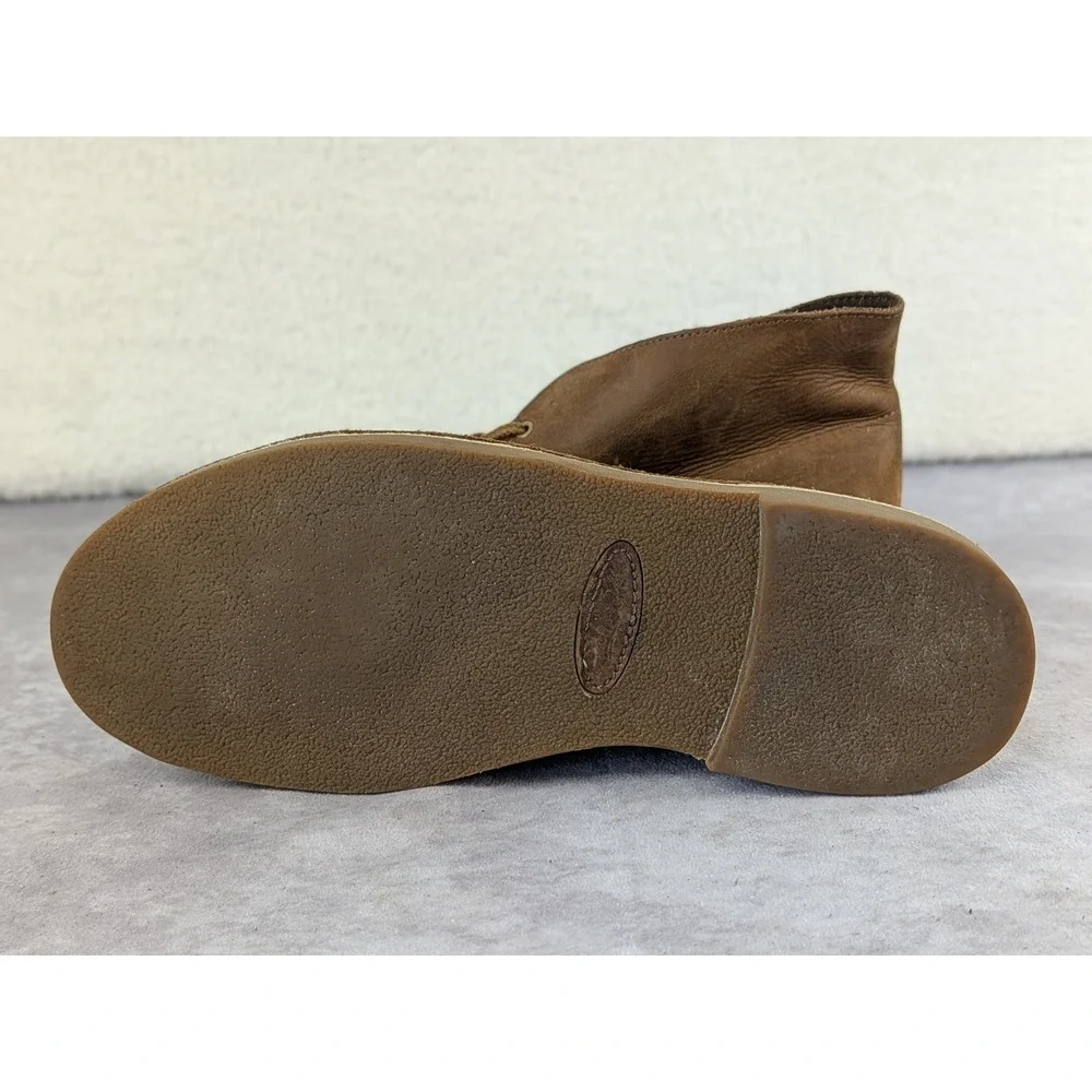 Clarks Desert Boots Mens 9.5 Brown Leather Chukka Beeswax Ankle Boots